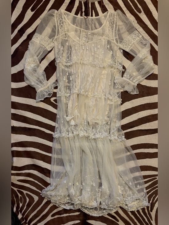 Free People Dresses & Skirts - Free People Ivory Lace Stevie dress